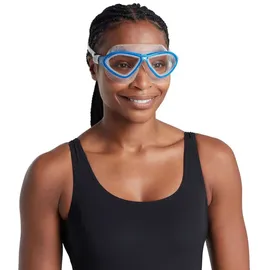 Zoggs Horizon Flex Mask Schwimmbrille blau weiß Einheitsgröße
