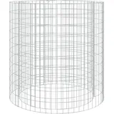 vidaXL Feuerschale Ø 100 cm Silber