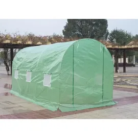 Outsunny Foliengewächshaus 4,50 x 2,00 x 2,00 m grün