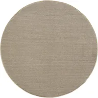 KADIMA DESIGN Teppich Beige, 160x160 cm, – Böden, Teppiche, Flachgewebe-Teppiche