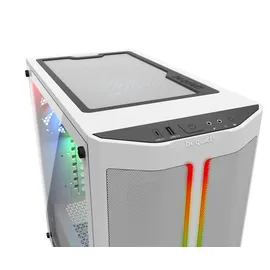 be quiet! Pure Base 500DX weiß, Glasfenster (BGW38)