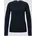 V-Ausschnitt-Pullover Blau XS