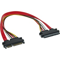 InLine SATA+Strom Verlängerung int., Interne Kabel (PC)
