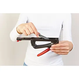 Novus Handtacker J-11 schwarz/rot