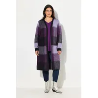 Ulla Popken Strickjacke in violett | Gr.: 50-52