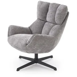 lookway Drehsessel COZY Textil 72 x 87 x 79 cm Grau