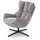 lookway Drehsessel COZY Textil 72 x 87 x 79 cm Grau