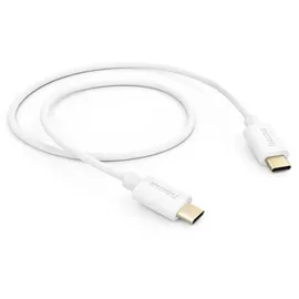 Hama USB-C auf USB-C 1 m Weiß