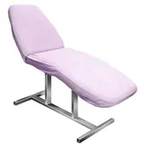 Activeshop Frottee Spannbezug für alle gängigen Kosmetikliegen Massageligen Massagebank Klappbar Massagestuhl Violett messung 60 x 190 cm extra-pflegeleicht