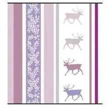 Ursus Transparentpapier 115 g/qm A4 25 Blatt Classic Christmas flieder/brombeer