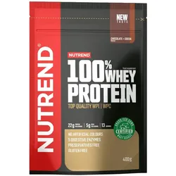 Nutrend 100% Whey Protein (400 g, Schokolade & Kakao)