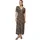 Zero Midikleid Animalprint Beige/Schwarz 34