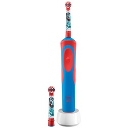 Oral-B Elektrische Kinderzahnbürste Kids StarWars Promo Starterpack – Elektrische Zahnbürste – rot/blau blau|rot