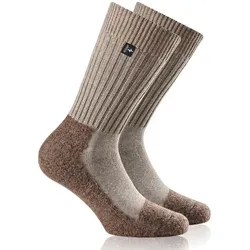 Rohner original Socken in ton, Größe 44-46 - beige