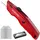 luxuskollektion Teppichmesser Cuttermesser Vollmetall Schnellwechselklinge Single Rot