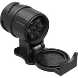 Wiltec Anhänger Adapter 13 auf 7 polig 12V