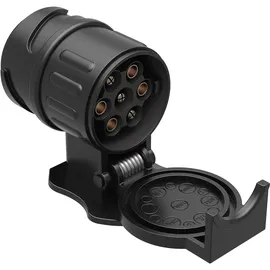 Wiltec Anhänger Adapter 13 auf 7 polig 12V