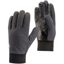 Black Diamond Midweight Softshell Handschuhe aus Stretch-Gewebe / Handschuh Skitouren / Herren, Black, L