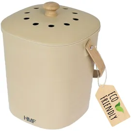 HMF Biomülleimer 3 l Beige