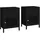 vidaXL Nachtschrank 40 x 30 x 54,5 cm Schwarz