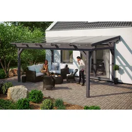 SKANHOLZ Sanremo 541 x 300 cm Fichtenholz schiefergrau