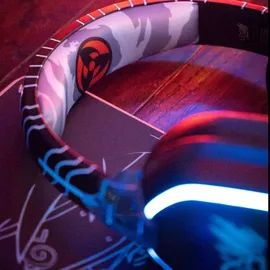LEXIP Kakashi Kamui Over Ear Headset Schwarz/Blau