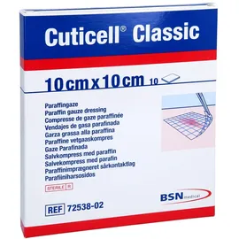 1001 Artikel Medical CUTICELL Classic Wundgaze 10x10 cm