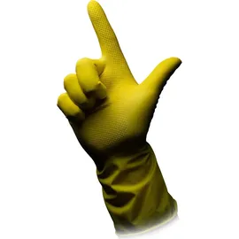 AMPri CLEAN-COMFORT Latex-Haushaltshandschuhe puderfrei, verschiedene Farben L