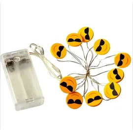 Hellum LED Lichterkette Kupfer 90 cm Warmweiß