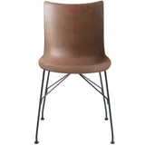 Kartell P/Wood Stuhl schwarz