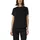 s.Oliver Luftige Chiffon-Bluse mit gesteppter Raffung schwarz L