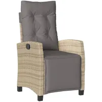 vidaXL Gartensessel 58,2 x 69,2 x 0 cm beige