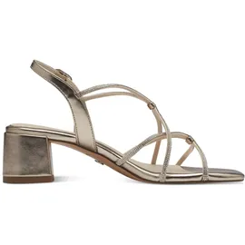 TAMARIS Blockabsatz-Sandalette Damen Gold 40