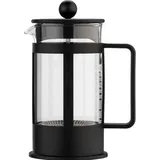 Bodum BRS/PL PRESS KENYA Kaffeebereiter Transparent, Schwarz Fassungsvermögen Tassen=3