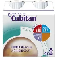 Cubitan Chocolat Nourriture Liquide 4x200 ml