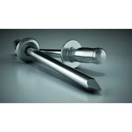 GESIPA Blindniettechnik GmbH PolyBulb Blindniete Alu/Stahl Flachrundkopf 4,8 x 11 mm