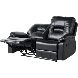 Beliani Sofa manuell verstellbar 2-Sitzer Bergen