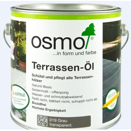 OSMO Terrassen-Öl 2,5 l grau