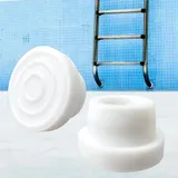 2 Stuck Poolleiter Gummipuffer, Leiter Stopfen Stoßfängerschutz aus Gummi,Schwimmbad Zubehör,Perfekt als Ersatz oder Erstausstattung,und das Becken optimal zu schützen