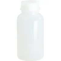 Hünersdorff Weithalsflasche, Gesamthöhe 205 mm Gesamt-Durchmesser 95 mm, Polyethylen