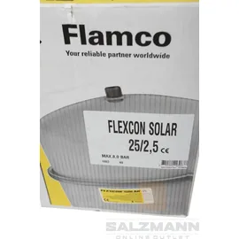 Flamco Flexcon Solar 8 bar 25 l Weiß