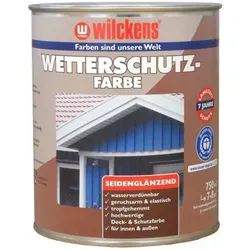 Wetterschutzfarbe, 750 ml, anthrazitgrau