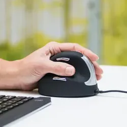 R-Go Tools R-Go HE Mouse, Ergonomische Maus R-GO TOOLS RGOHELEf. Linkshänder