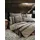 l'essentiel maison Arlo Gestreift Braun 240 x 220 cm + 2 x 80 x 80 cm