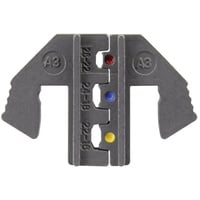 TOOLCRAFT PLE-0A3 Crimp-Einsätze Isolierte Kabelschuhe Quetschbereich: 0.1 bis 1.5