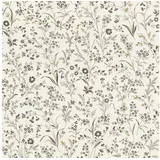 Rasch Textil Rasch Vliestapete Streublumen (Cremeweiß, Floral 10.05 x 0.53 m