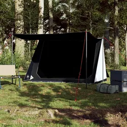 vidaXL Campingzelt 2 Personen Weiß Verdunkelungsstoff Wasserfest