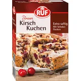 RUF Kirschkuchen, Backmischung für einen saftigen Rührkuchen mit Früchten und Schokoflocken