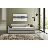 Atlantic Home Collection Schlafsofa, mit Bettfunktion, inklusive Topper mit abnehmbarem Bezug