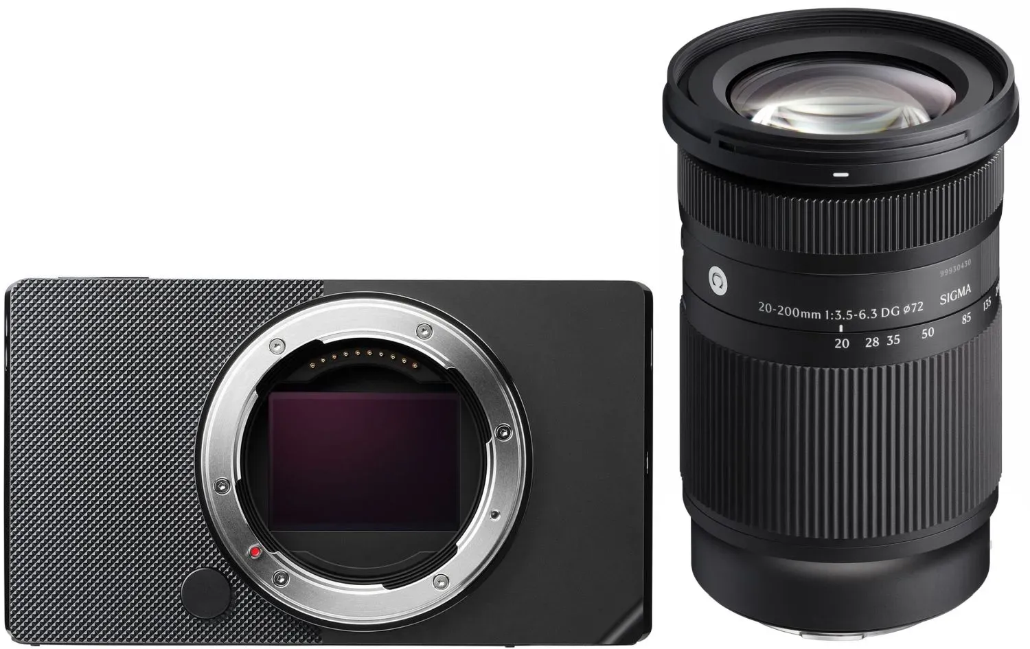 Sigma BF schwarz + Sigma 20mm-200mm f3,5-6,3 DG (C) 150,00€ Cashback